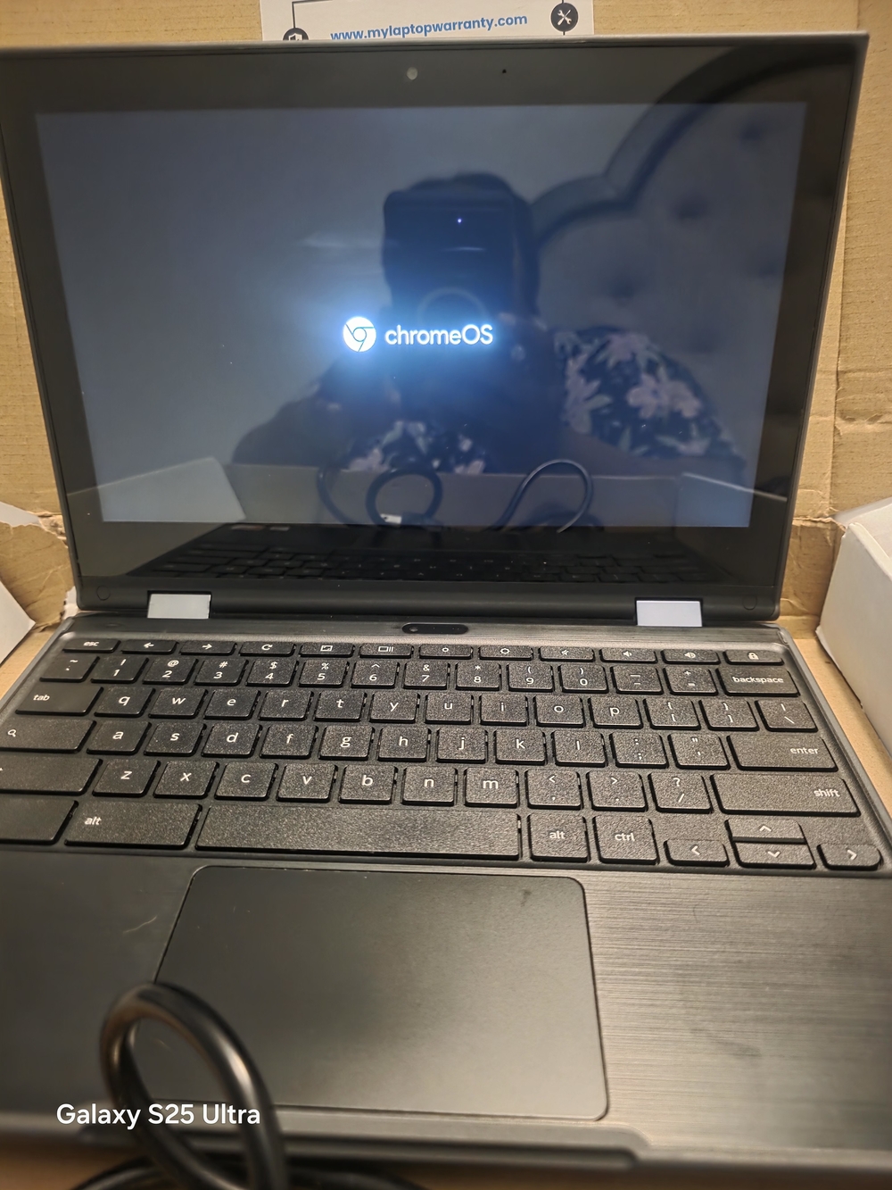 11" Certified Chromebook Touchscreen Lenovo, RAM 4GB, HDD/SSD 32GB